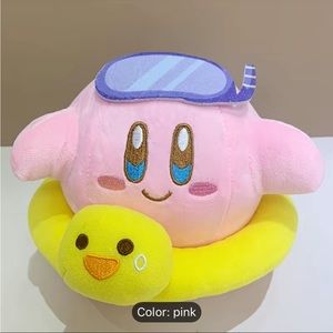 Kirby with rubber duck